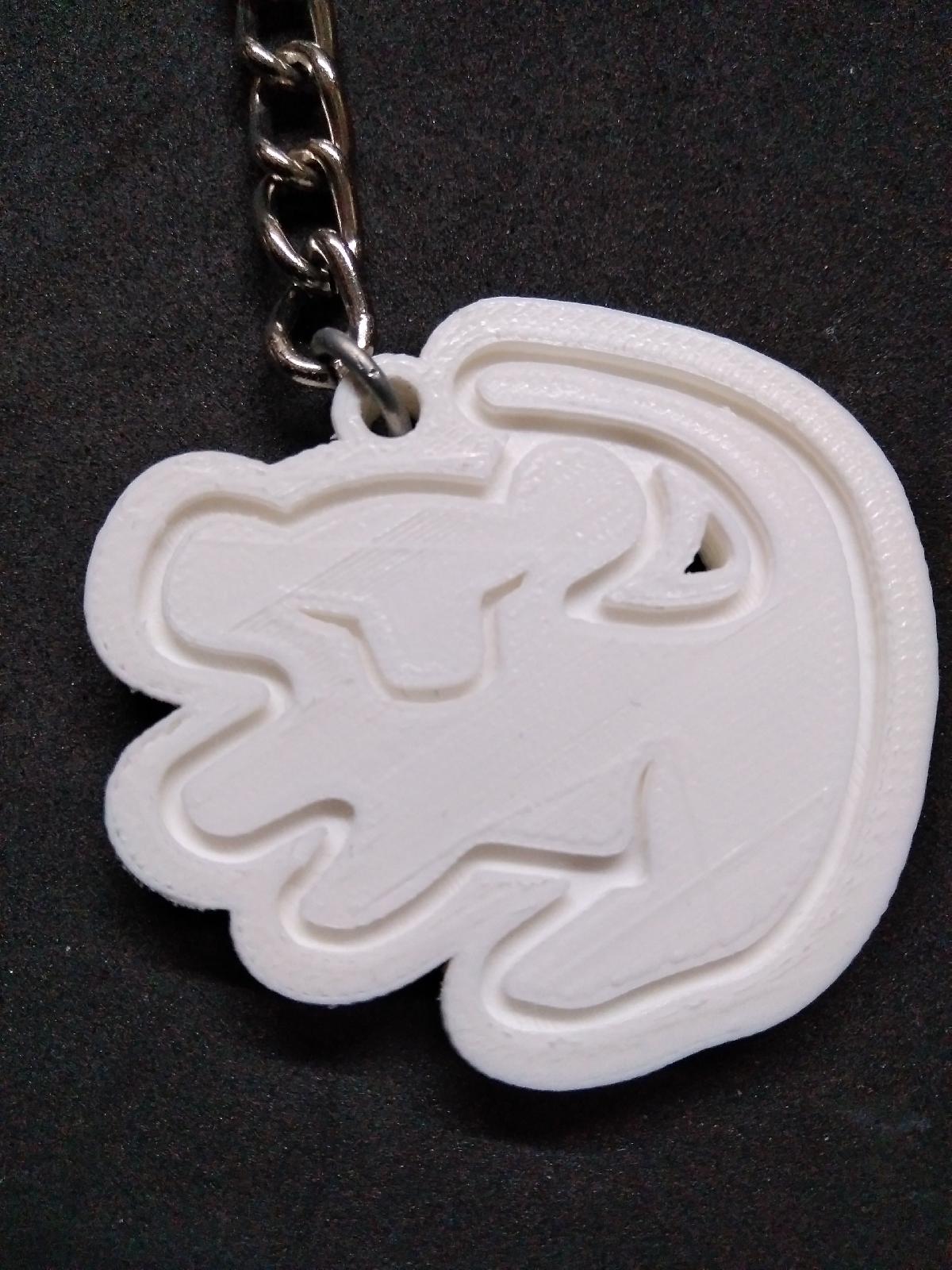 Llavero Rei Leao (chaveiro do Rei Leao)