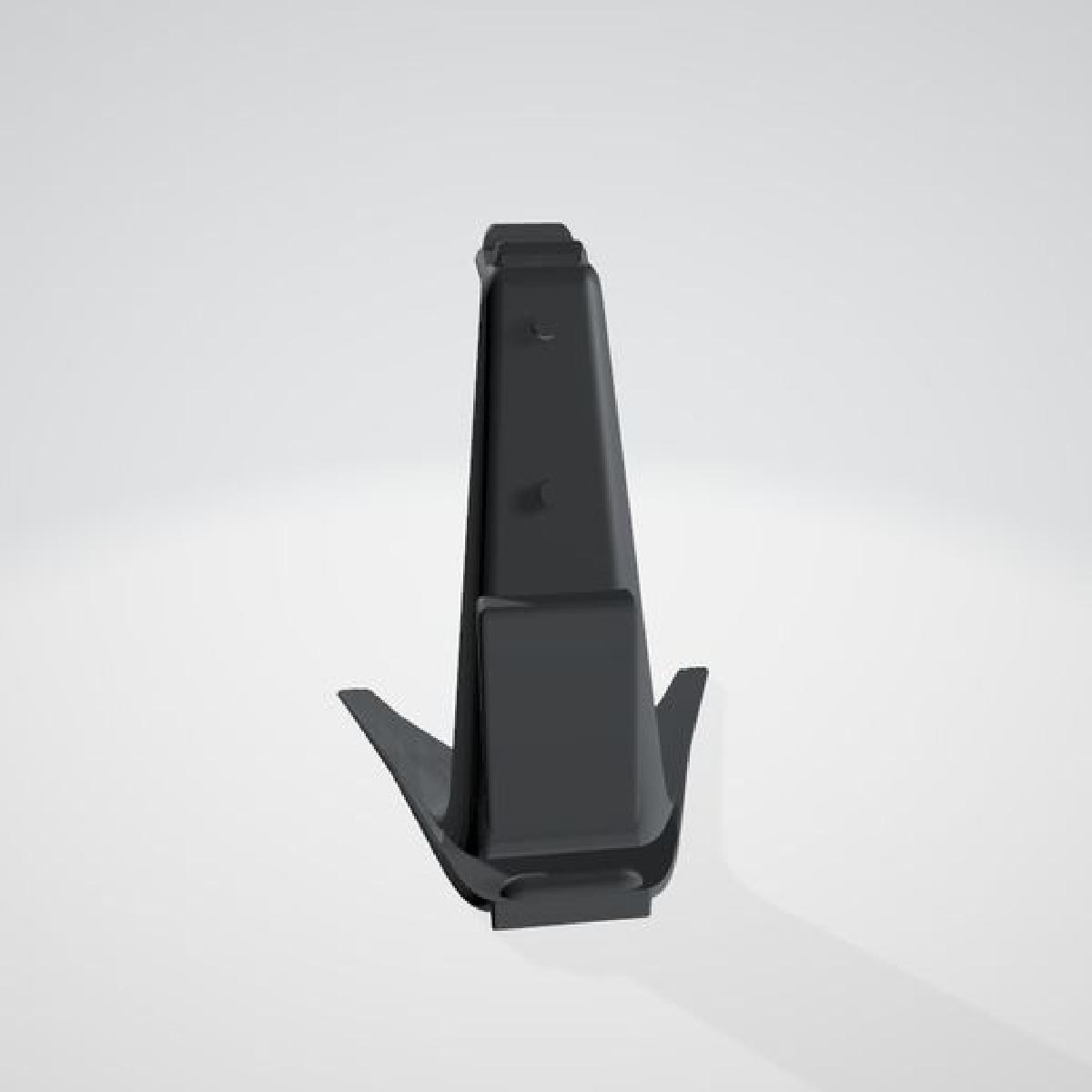 Suporte para headset e telefone com emblema opcional