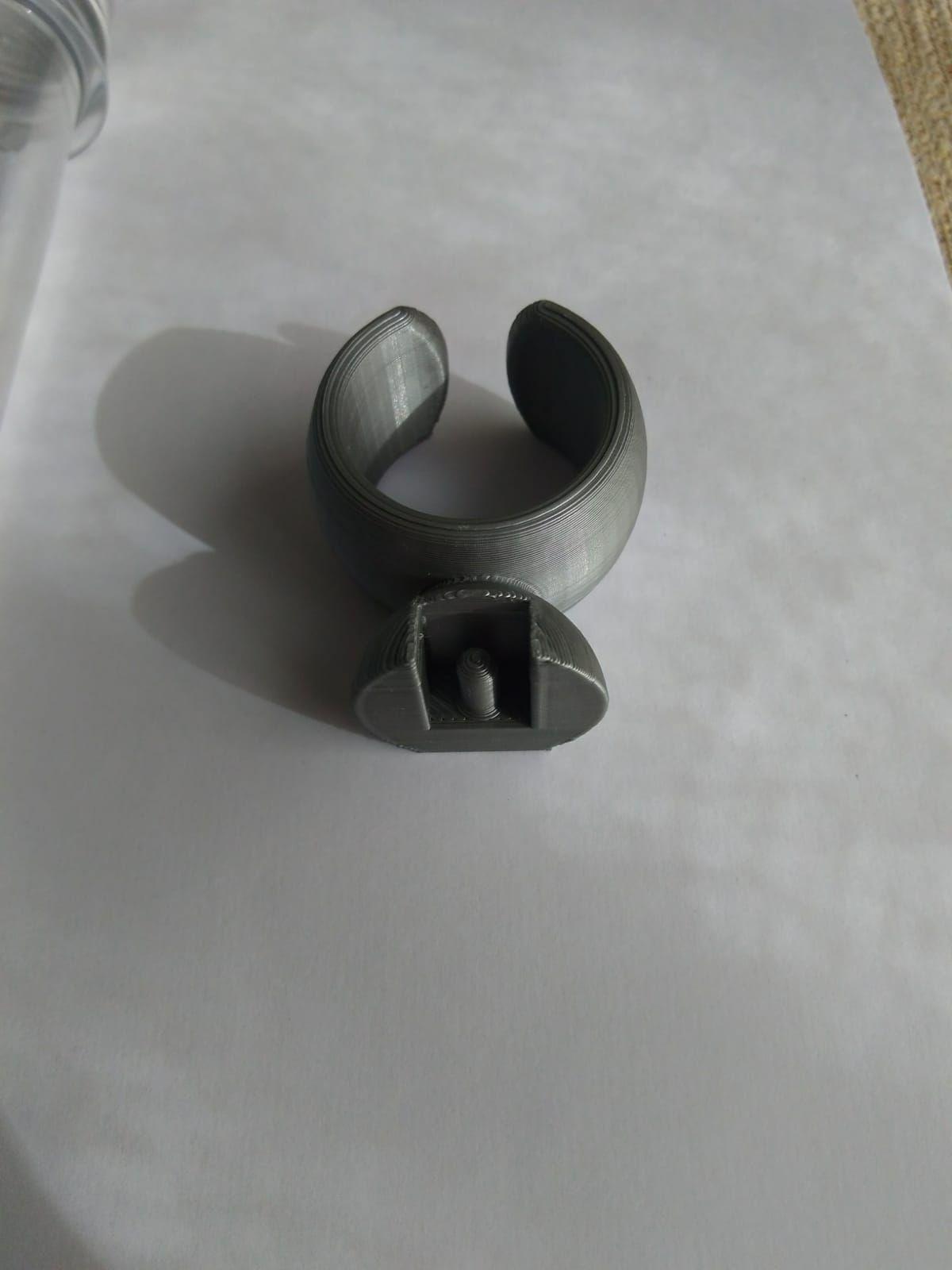 Suporte sopapa para tubo de ensaio plastico.
