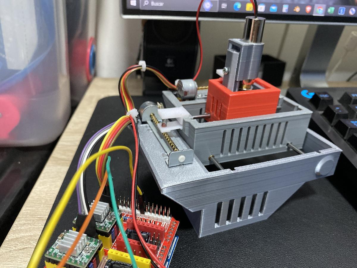mini gravador a laser / plotter arduino + escudo