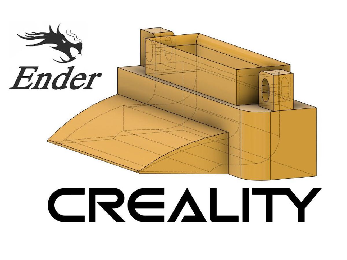 Duto do Ventilador Creality Ender 3 Pro