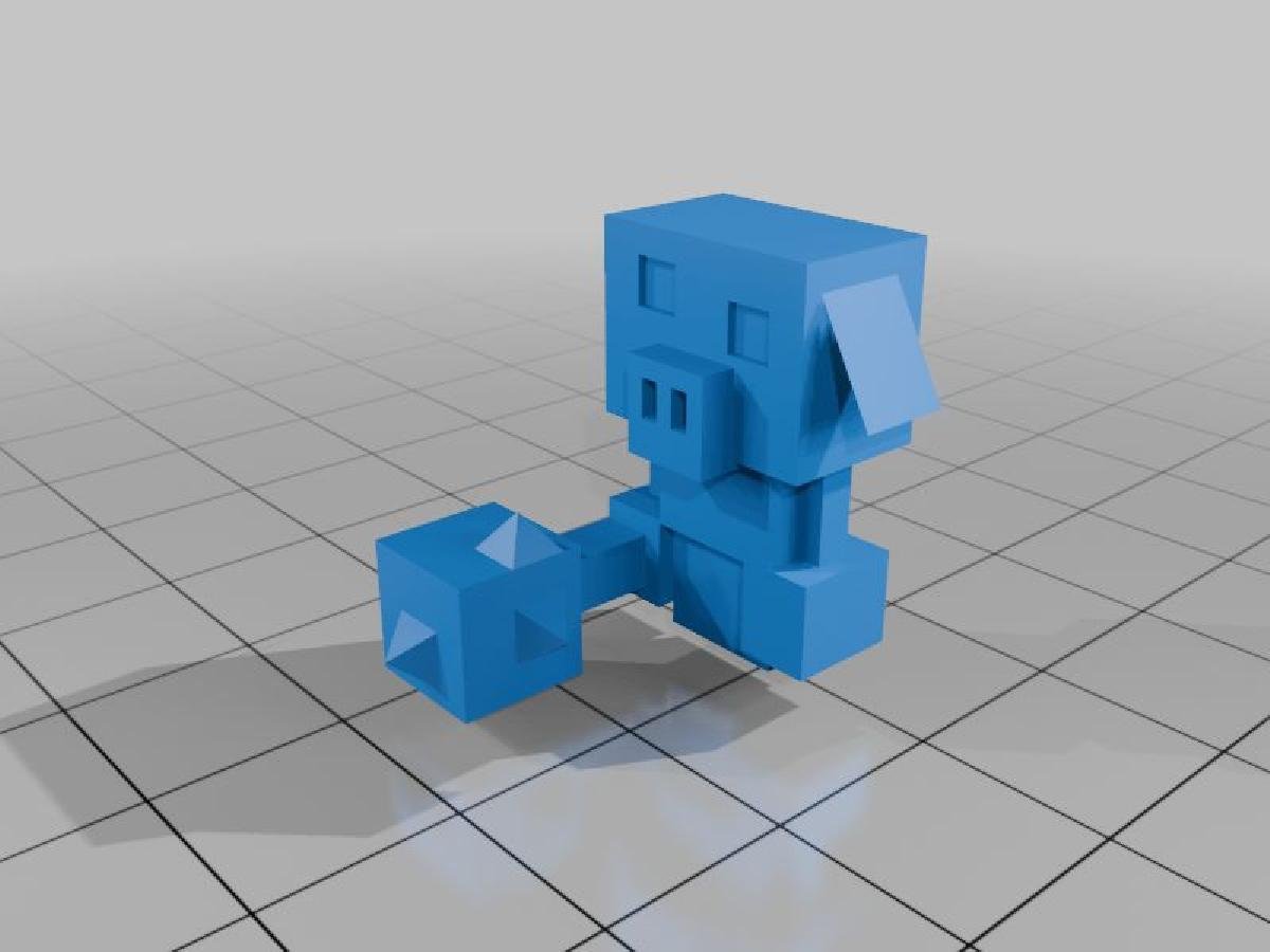 Lendas do Minecraft, porrete, correndo, docil.