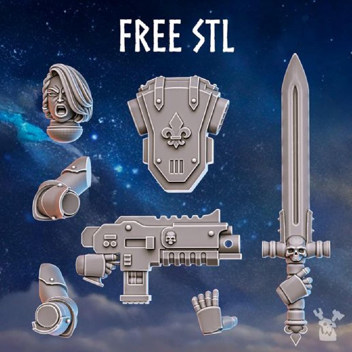 Conjunto de Bits Gratuitos das Irmas Stormpride