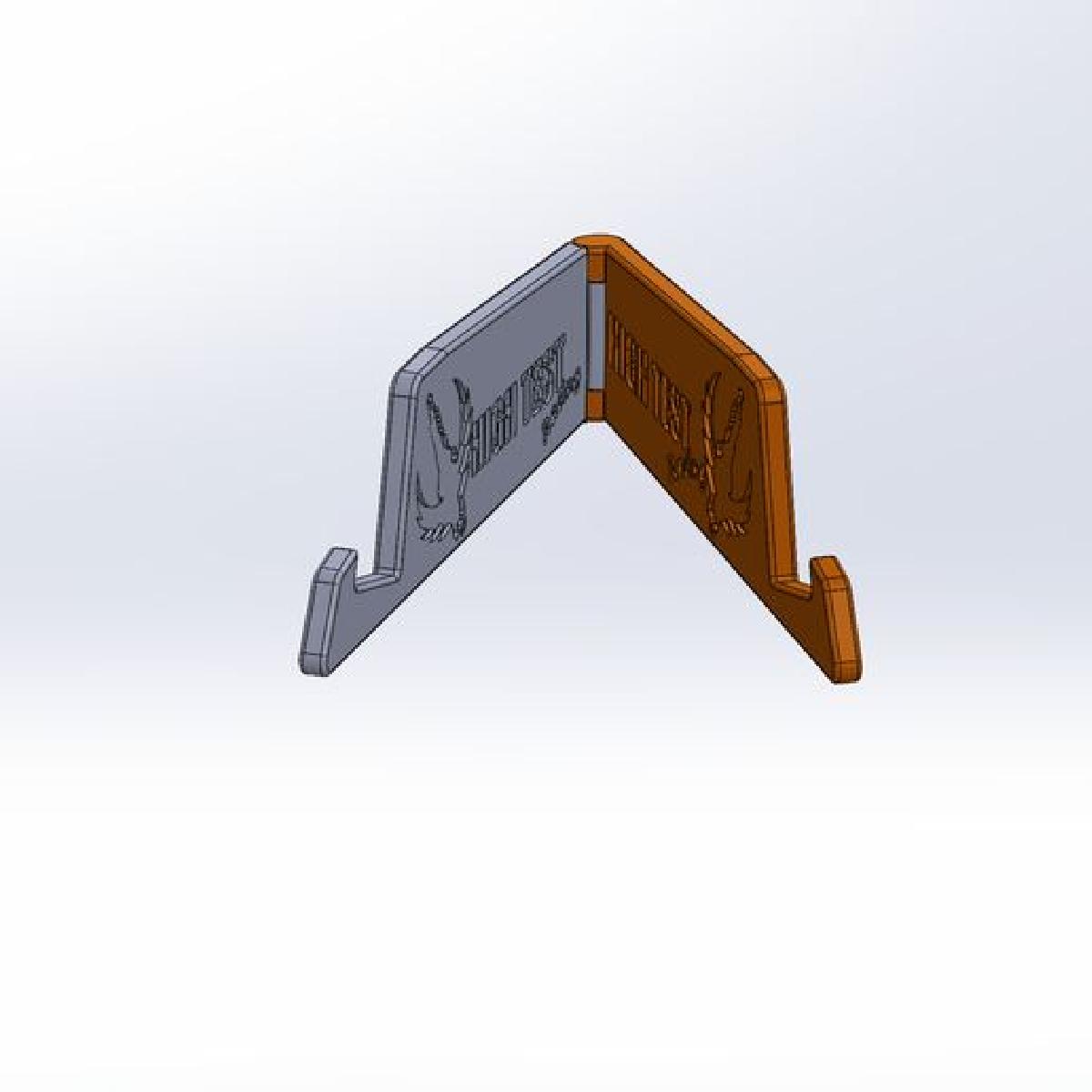 Suporte para Telefone Dobravel **Imprimir no Local** Hinge Perfeito**