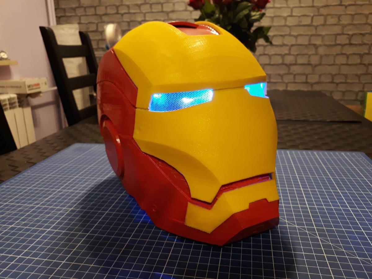 Projeto do Capacete do Homem de Ferro