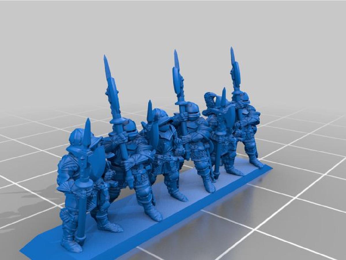 Alabardeiros do imperio Warmaster