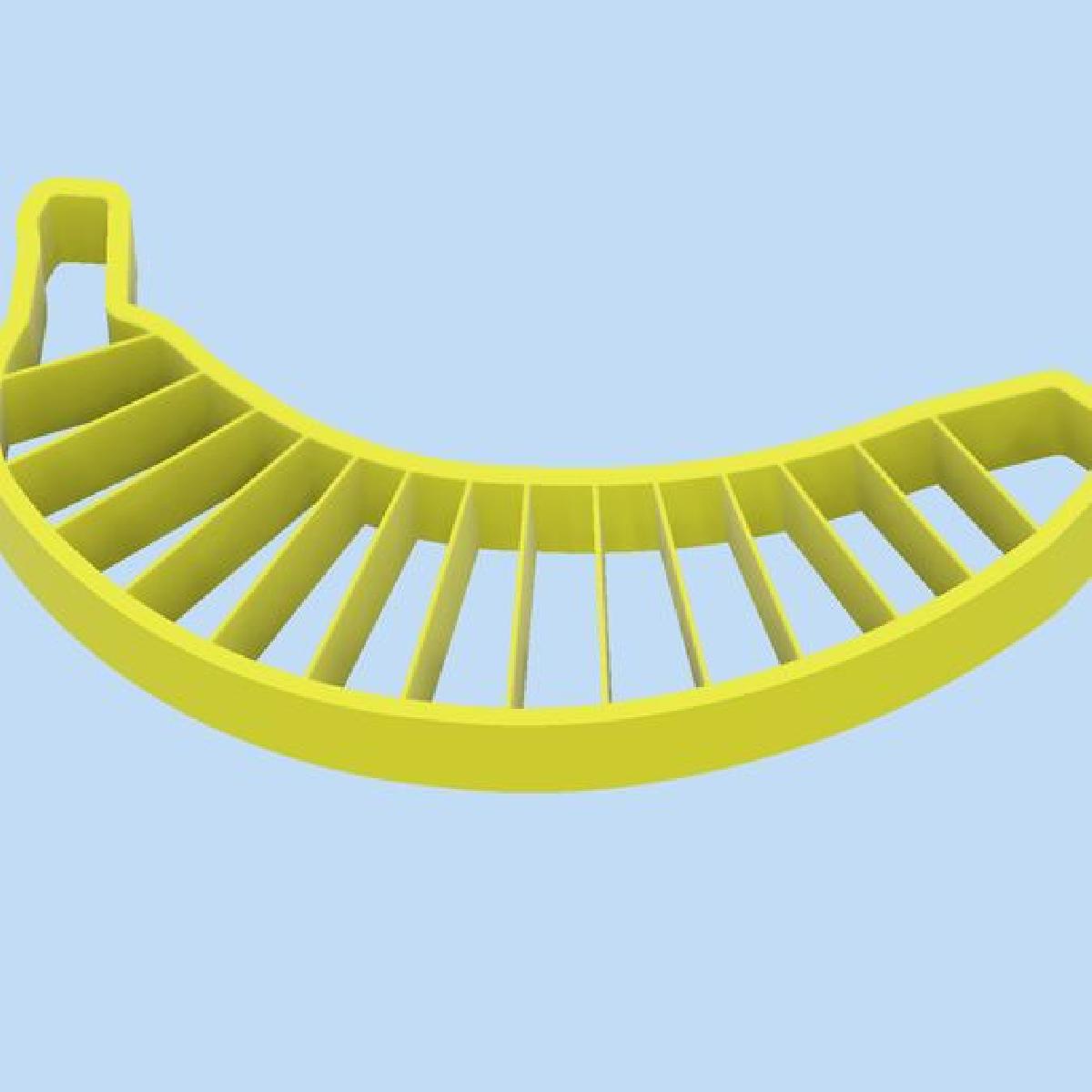 Ferramenta cortadora de banana para cozinha