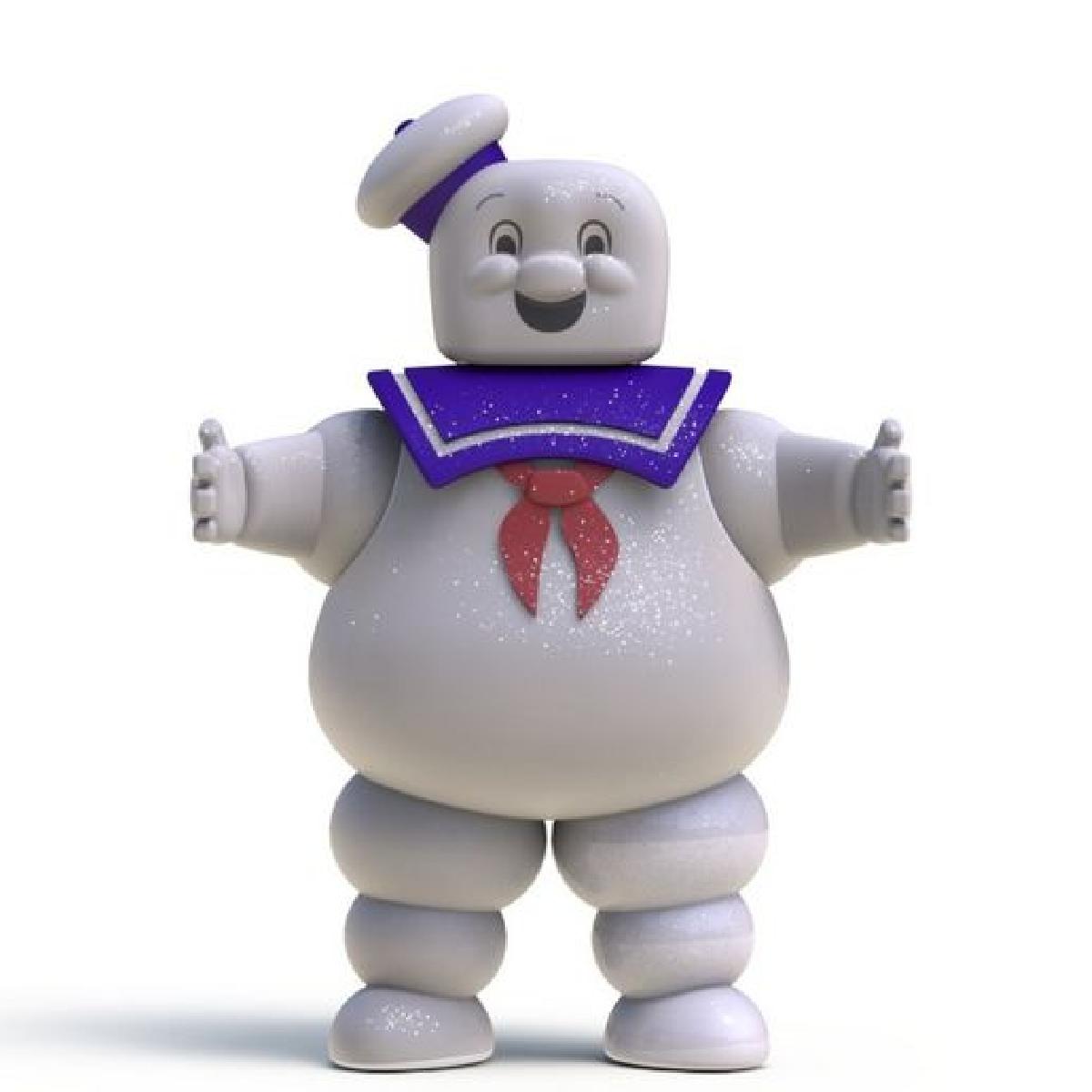 Ghostbusters ficar puft Marshmallow homem