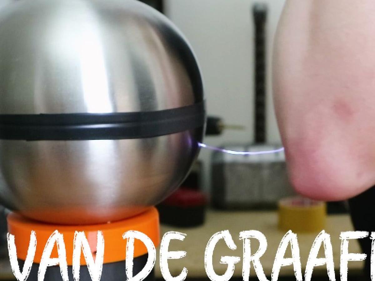 gerador de Van de Graaff 50.000V!
