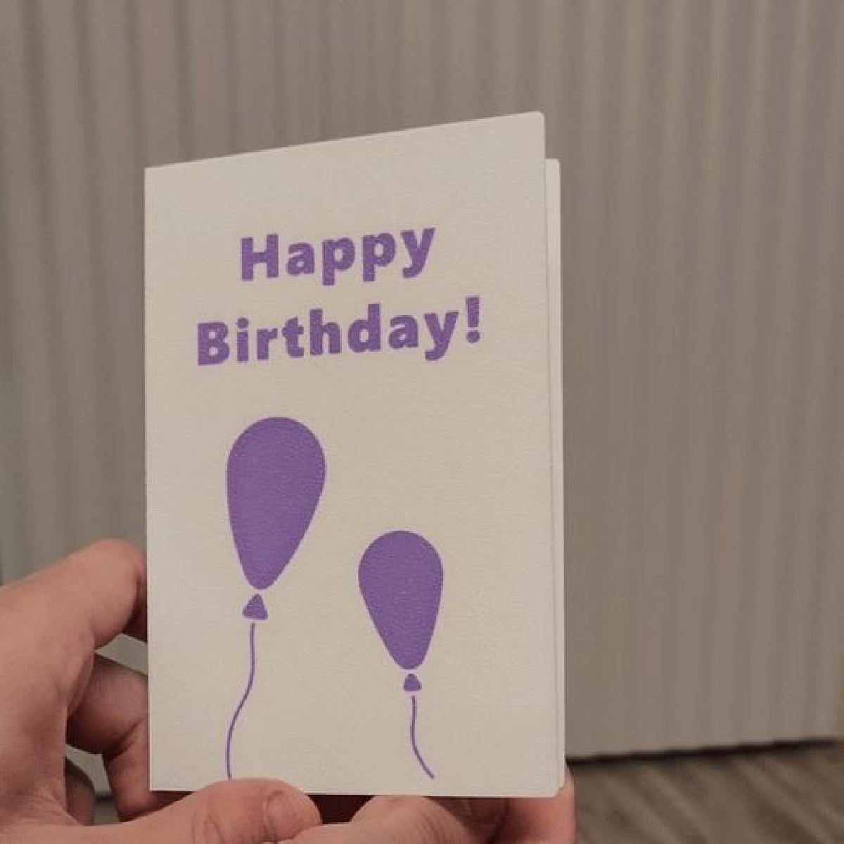 Cartao de Aniversario