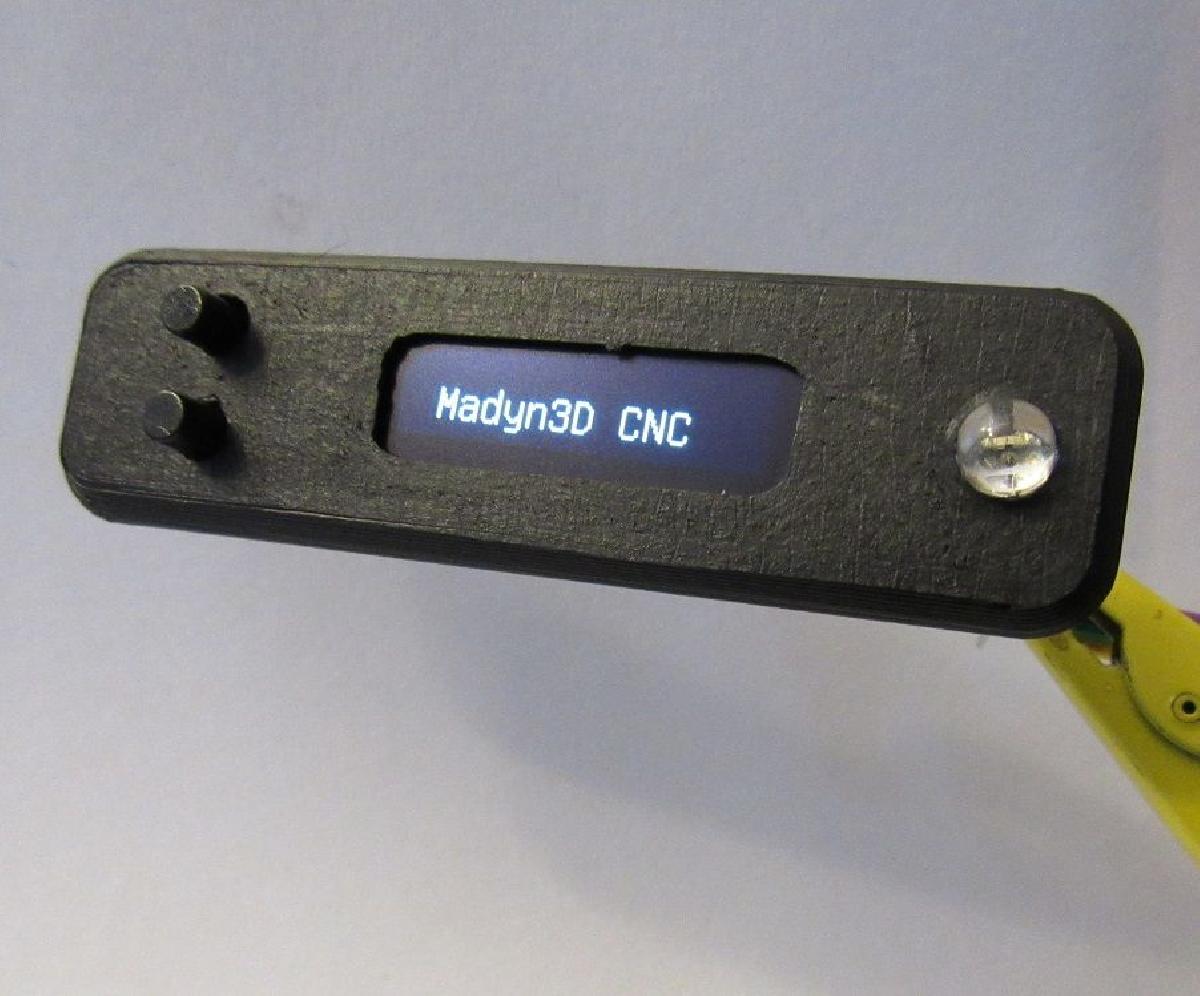 Bezel/Faceplate OLED Arduino 0,91" 128x32