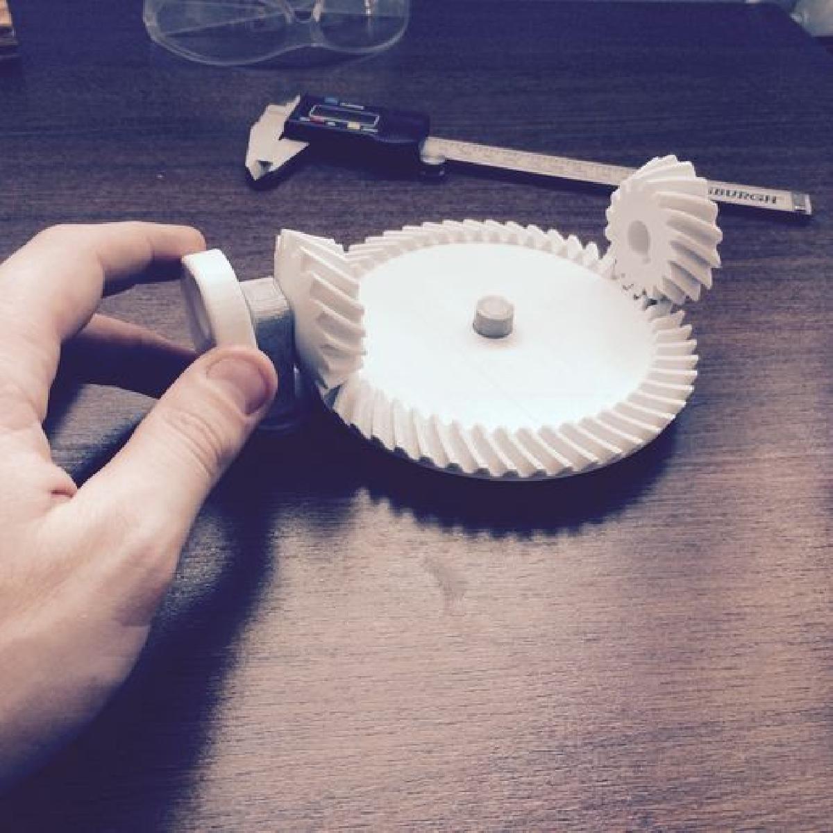Conjunto de Brinquedos de Engrenagem Conica Espiral