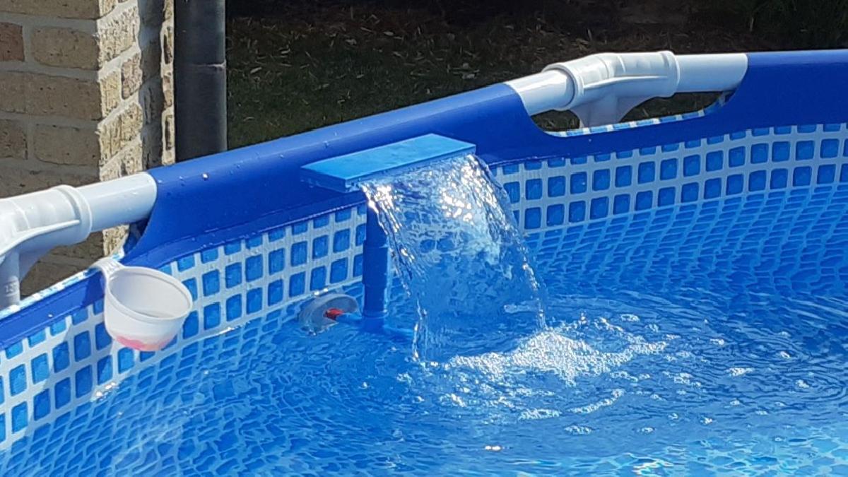 Fontaine piscine / Fonte da piscina