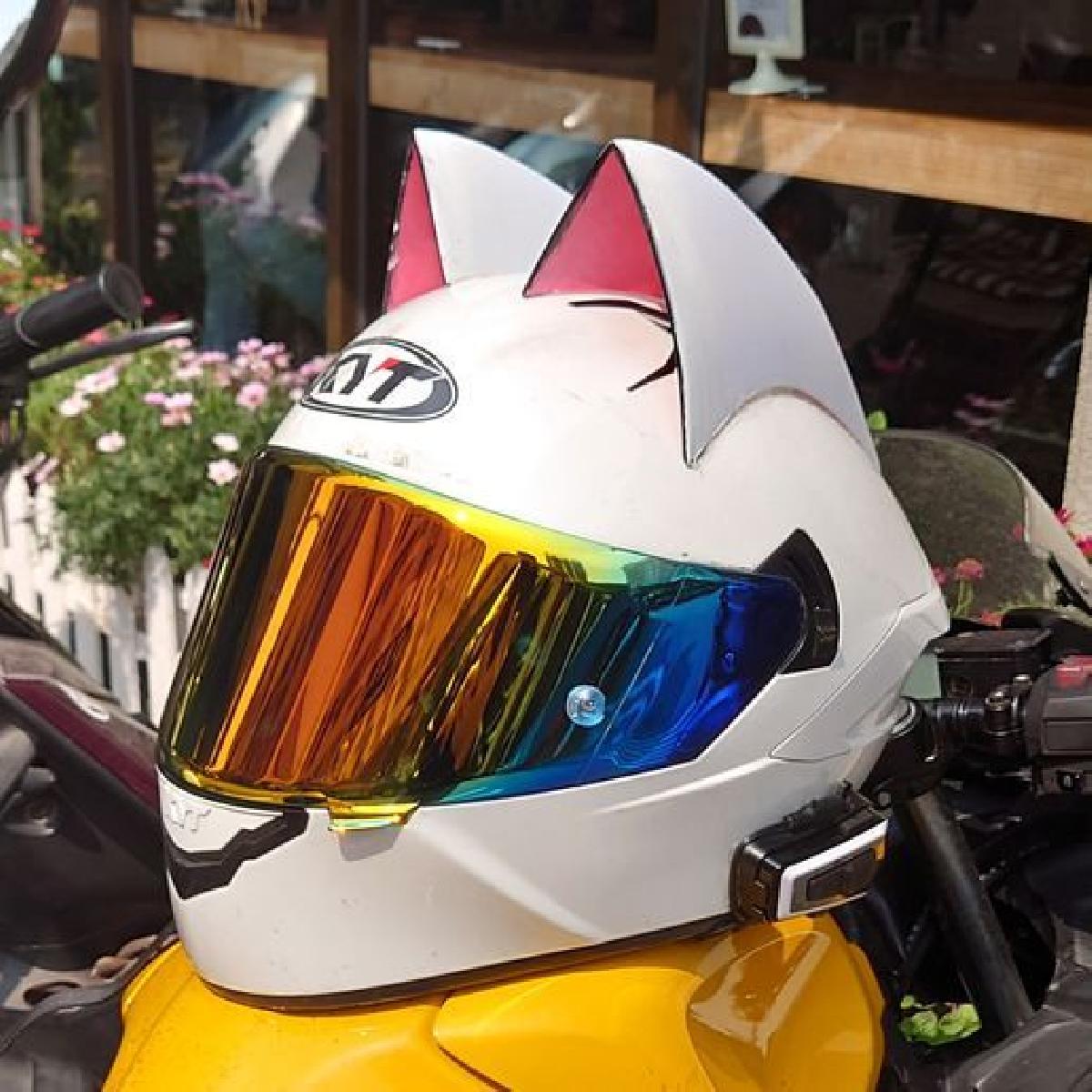 Orelha de gato para capacete KYT NFR V1