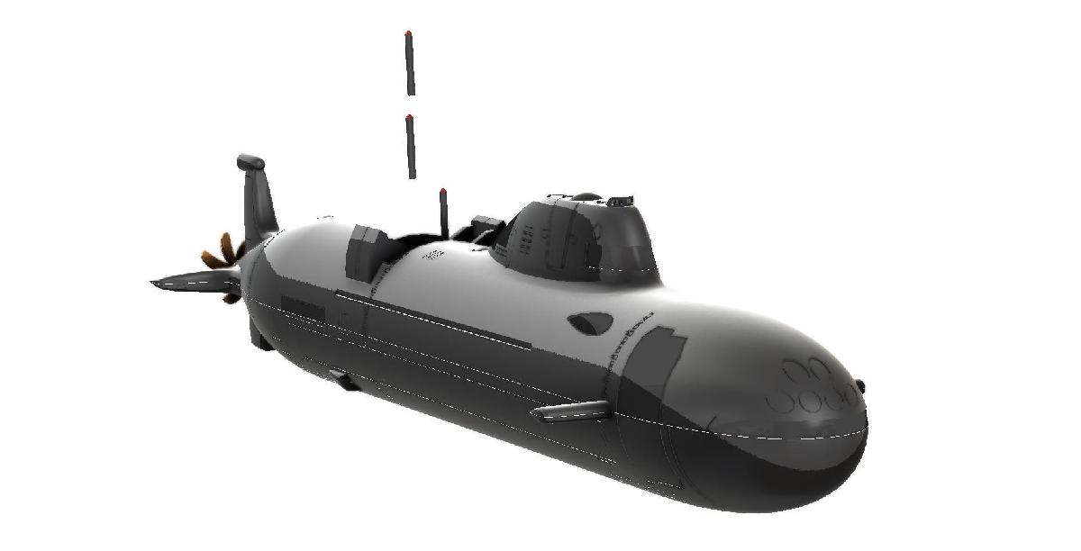 Submarino Nuclear Classe Laika