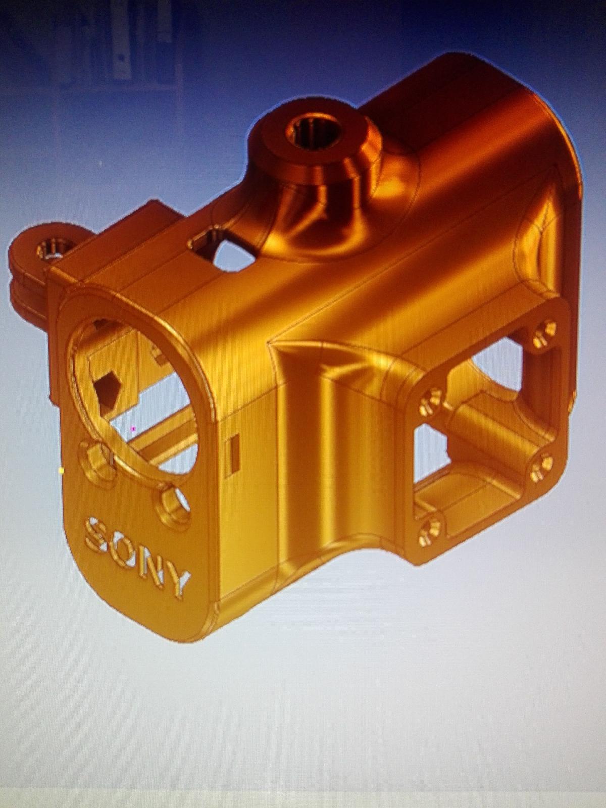 Suporte para camera SONY HDR AS200V com ventilador