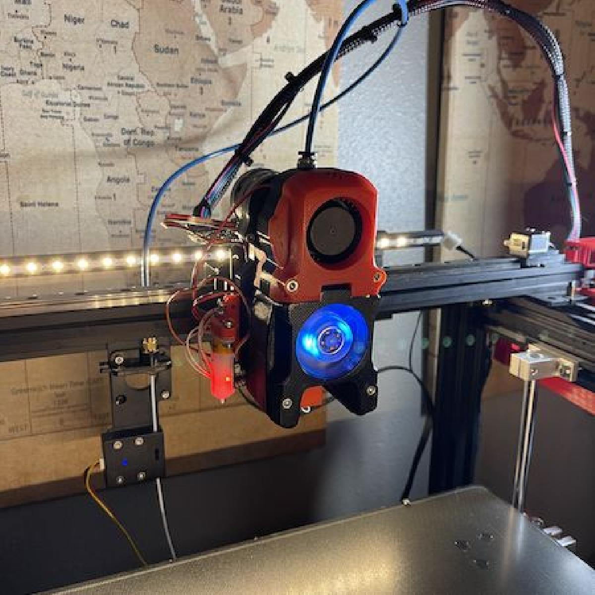 Voron Afterburner com Orbiter 1.5 e Hotend Volcano compativel com o BIQU Hermit Crab