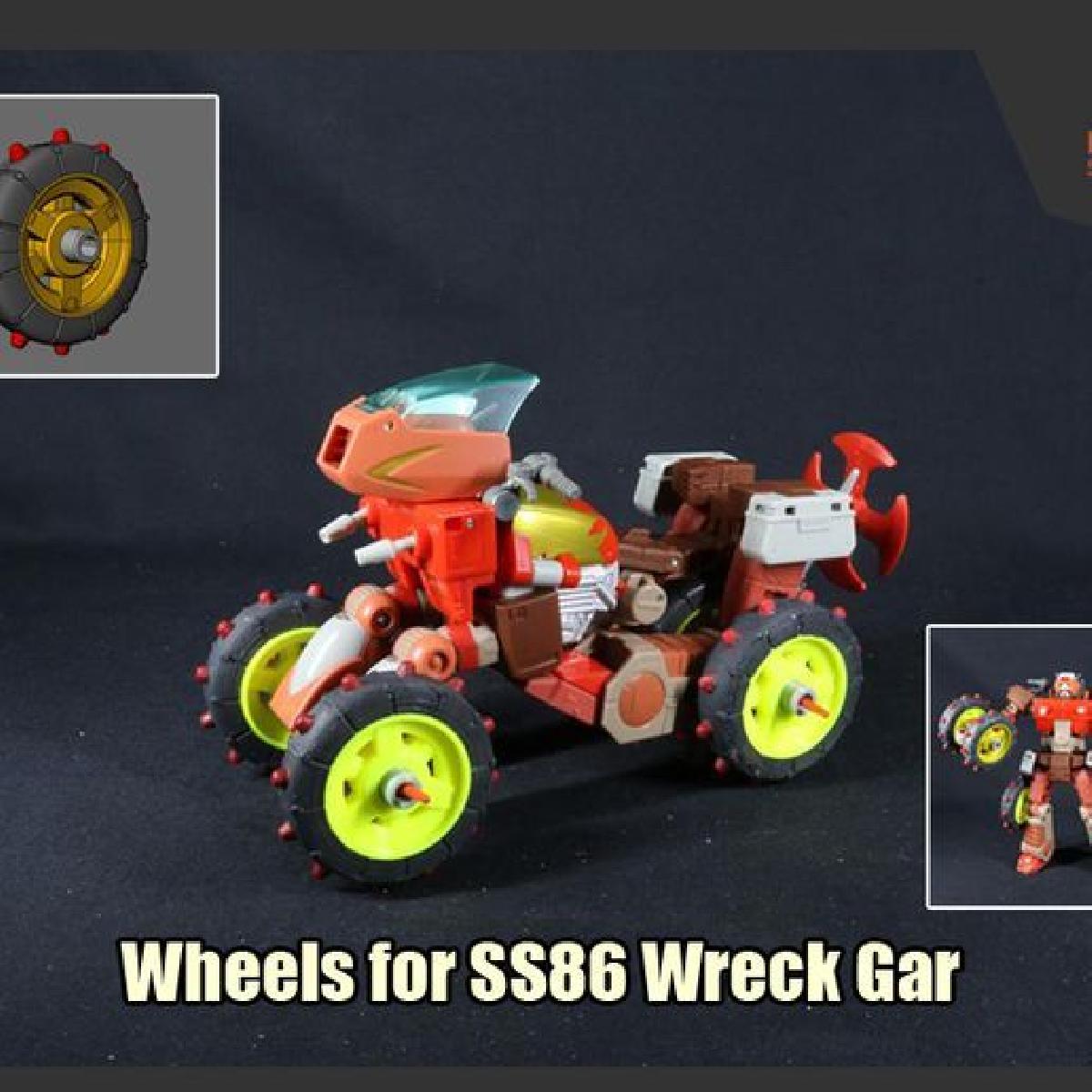 Rodas para Transformers SS86 Wreck Gar