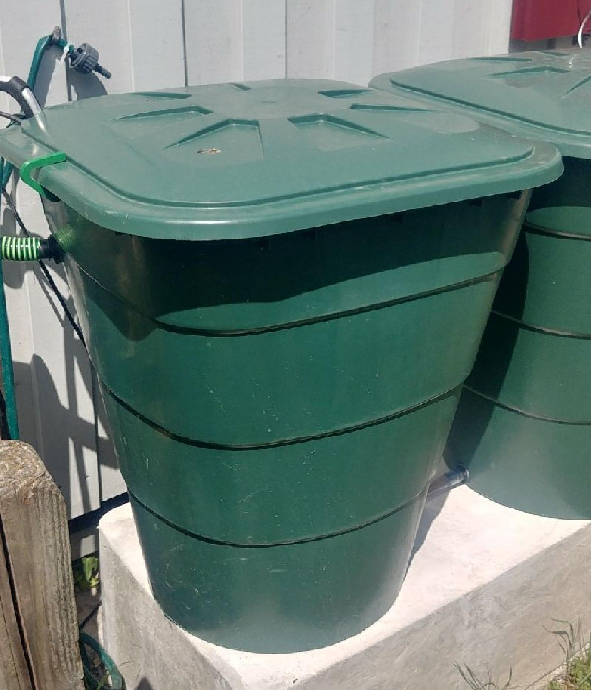 grampos para tampa de barril de chuva