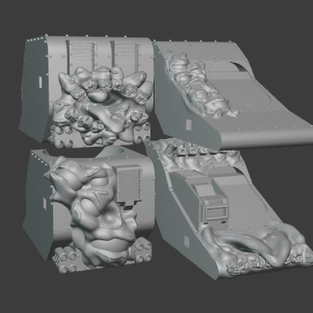 padrao de forja vesariano corrompido tanque de batalha