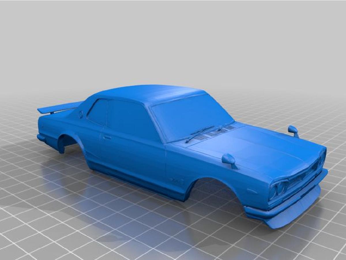 OpenZ V16 Nissan Skyline 2000 GT R 1970 Distancia entre eixos de 94 mm