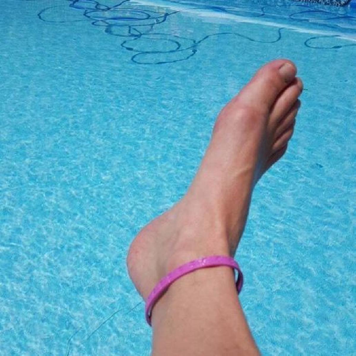 Faixas de Pulso e Tornozelo Flexiveis de Relampago