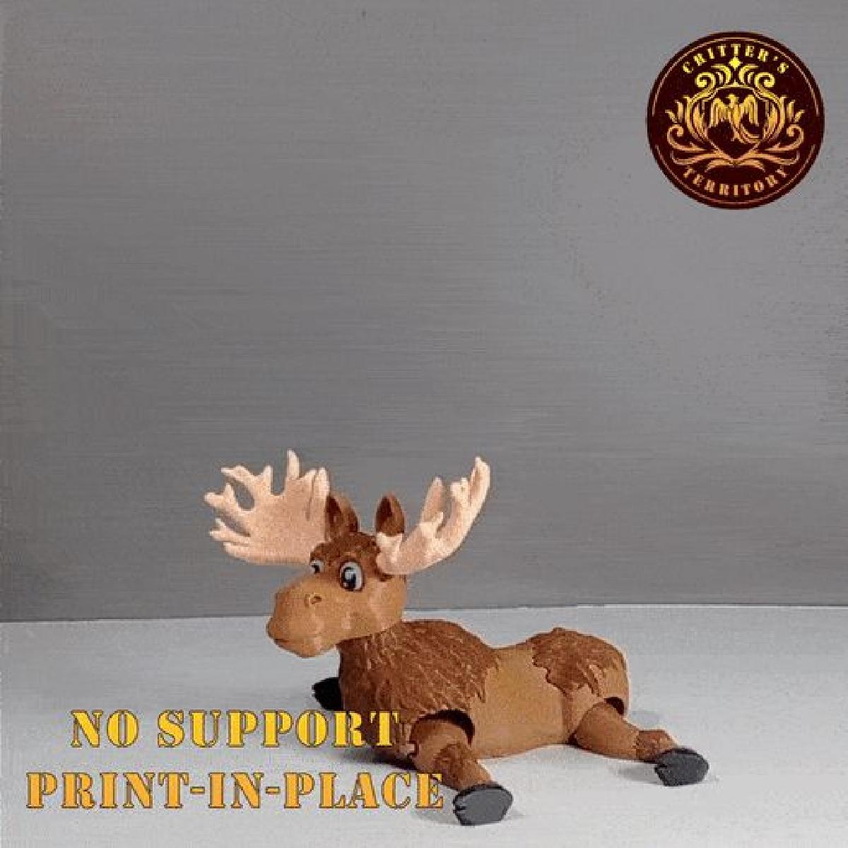 FLEXI MOOSE | IMPRESSAO NO LOCAL | SEM SUPORTE