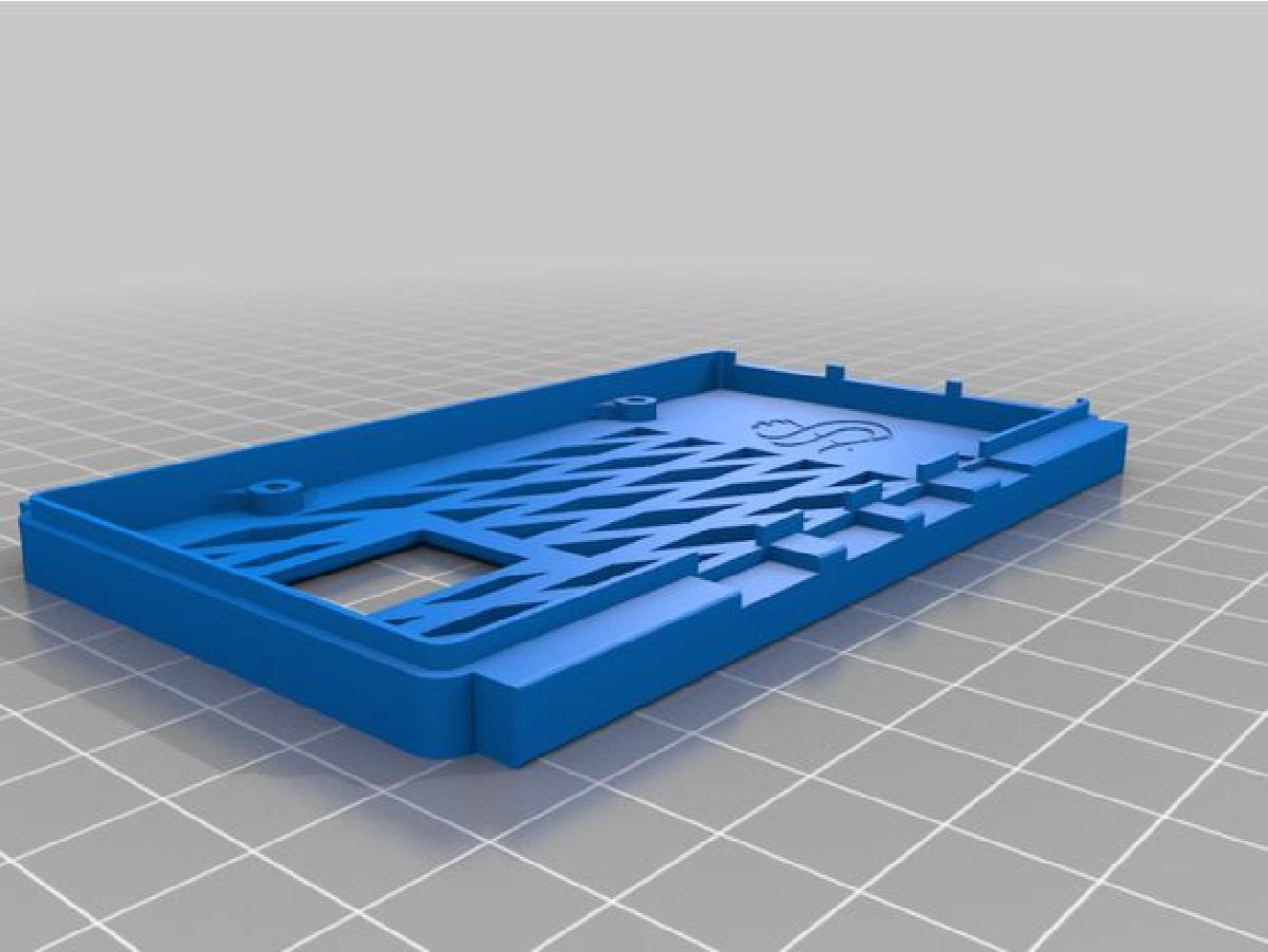 Case para Raspberry Pi 4b com Ventilador Duplo de 40mm