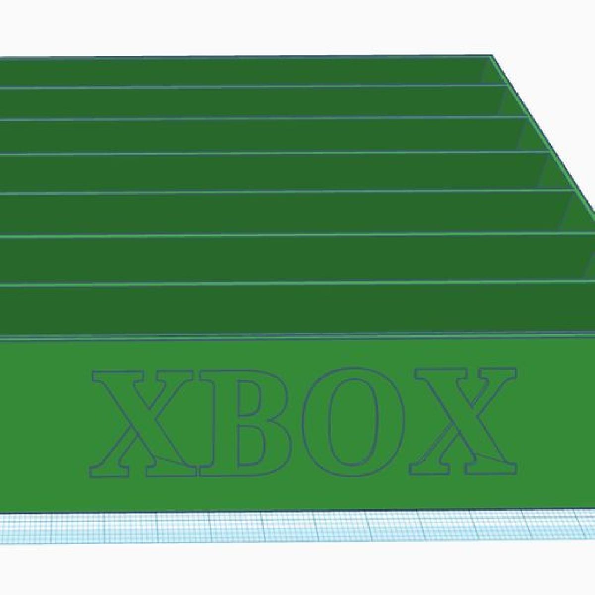 Caixa XBOX para organizar caixas de CD