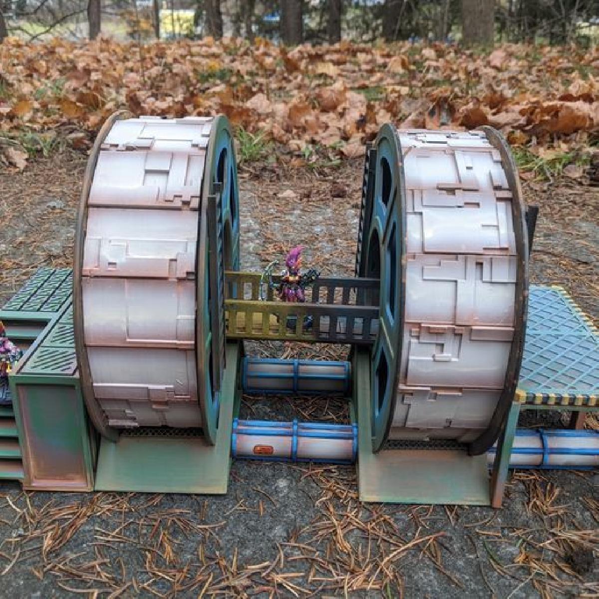 Conjunto de Terreno da Usina de Energia Spool