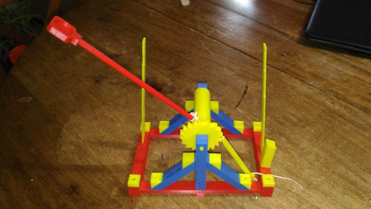 Catapulta Leonardo Da Vinci