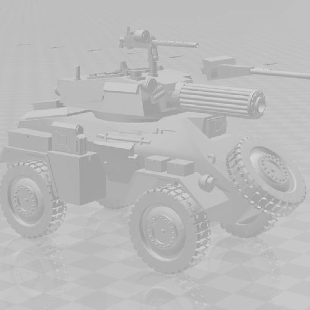 Humber 7 toneladas Mk IV & Mk V(p) para Dust 1947