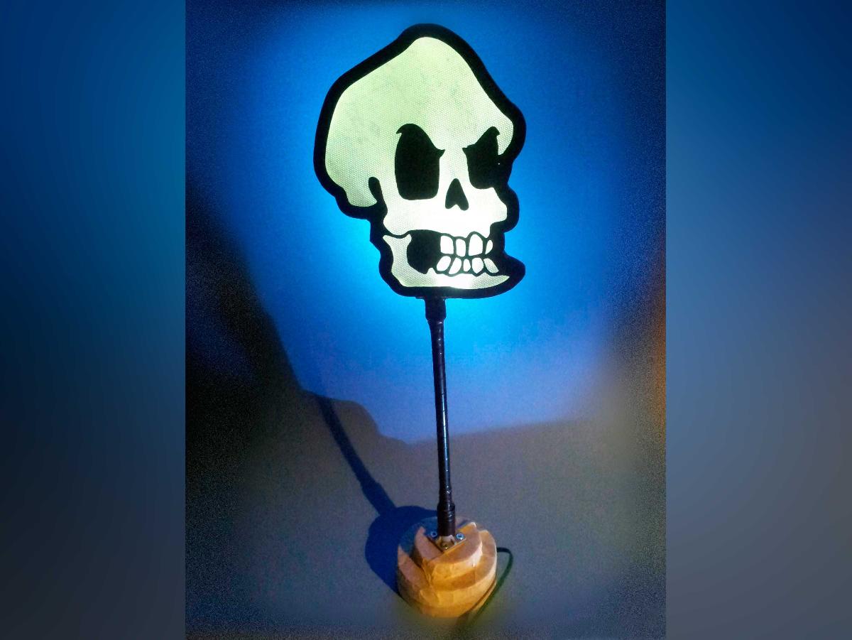 Murray Monkey Island con luz.