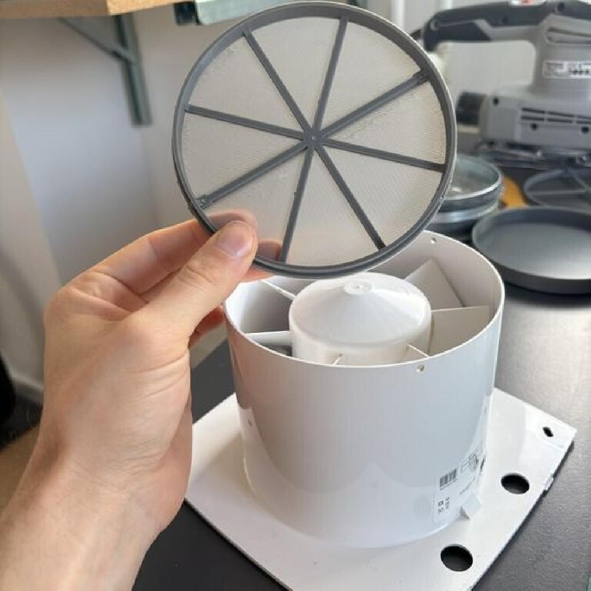 Valvula de ar de ventilacao unidirecional Ø125