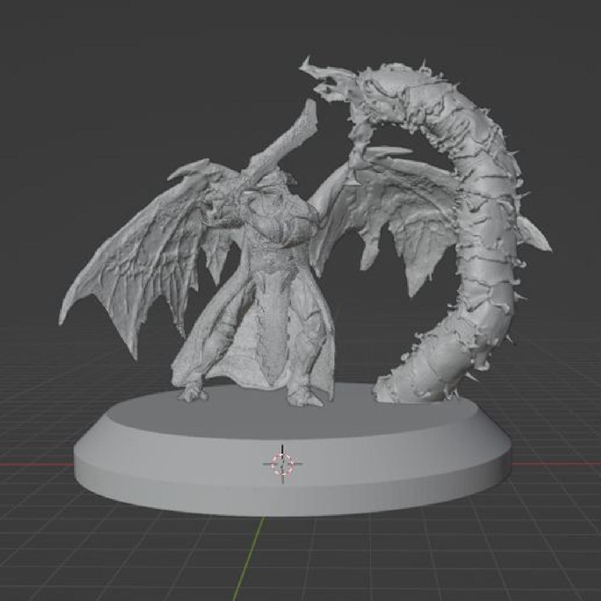 Estatua de Oryx vs Akka de Destiny 2