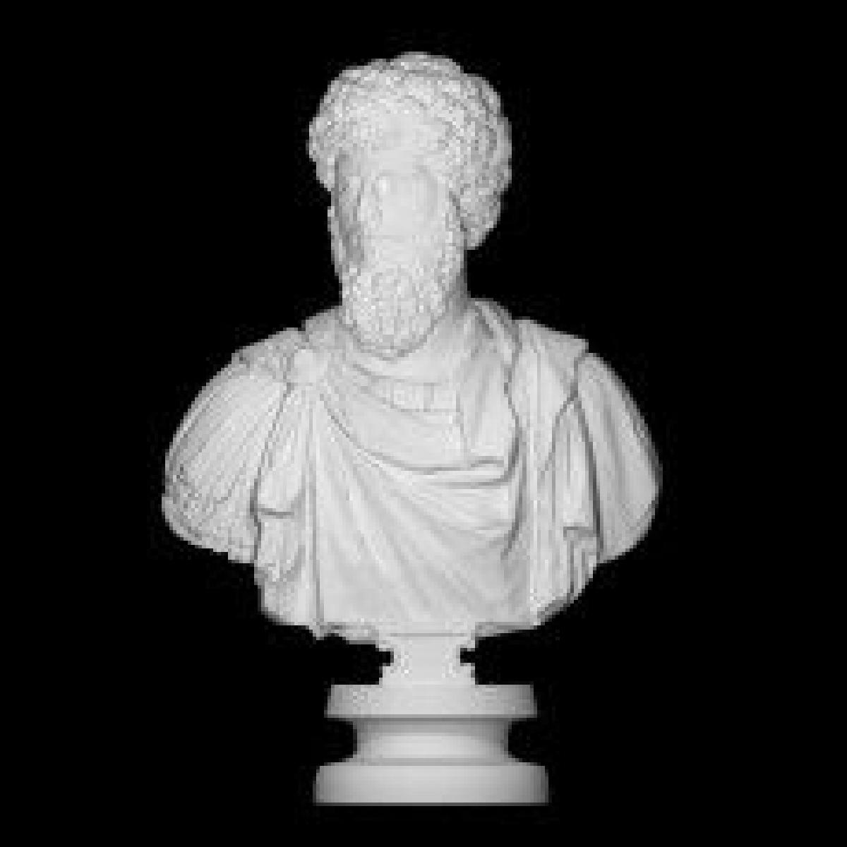 Busto romano de Lucio Vero