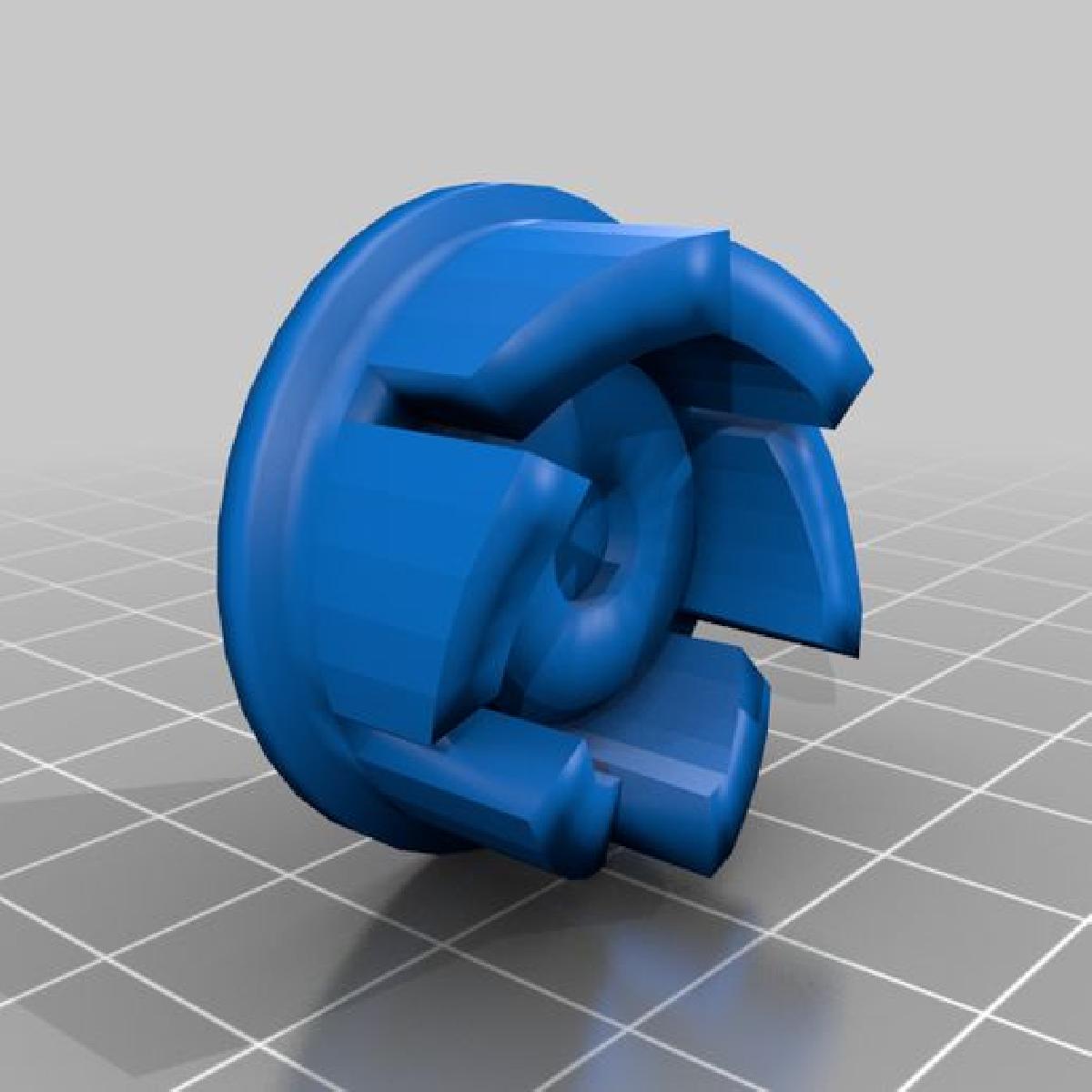 Substituicao da engrenagem do acoplador do liquidificador FABER