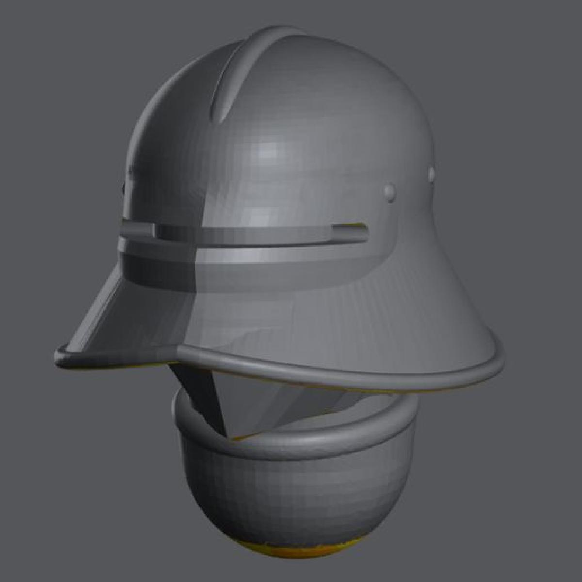 Crusada de Trincheira: Sallet alemao para Tropas de Choque