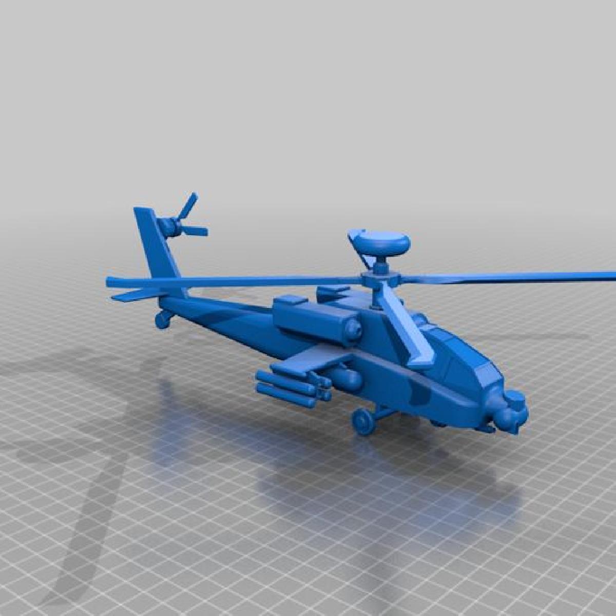 Helicoptero de Ataque AH 64 Apache