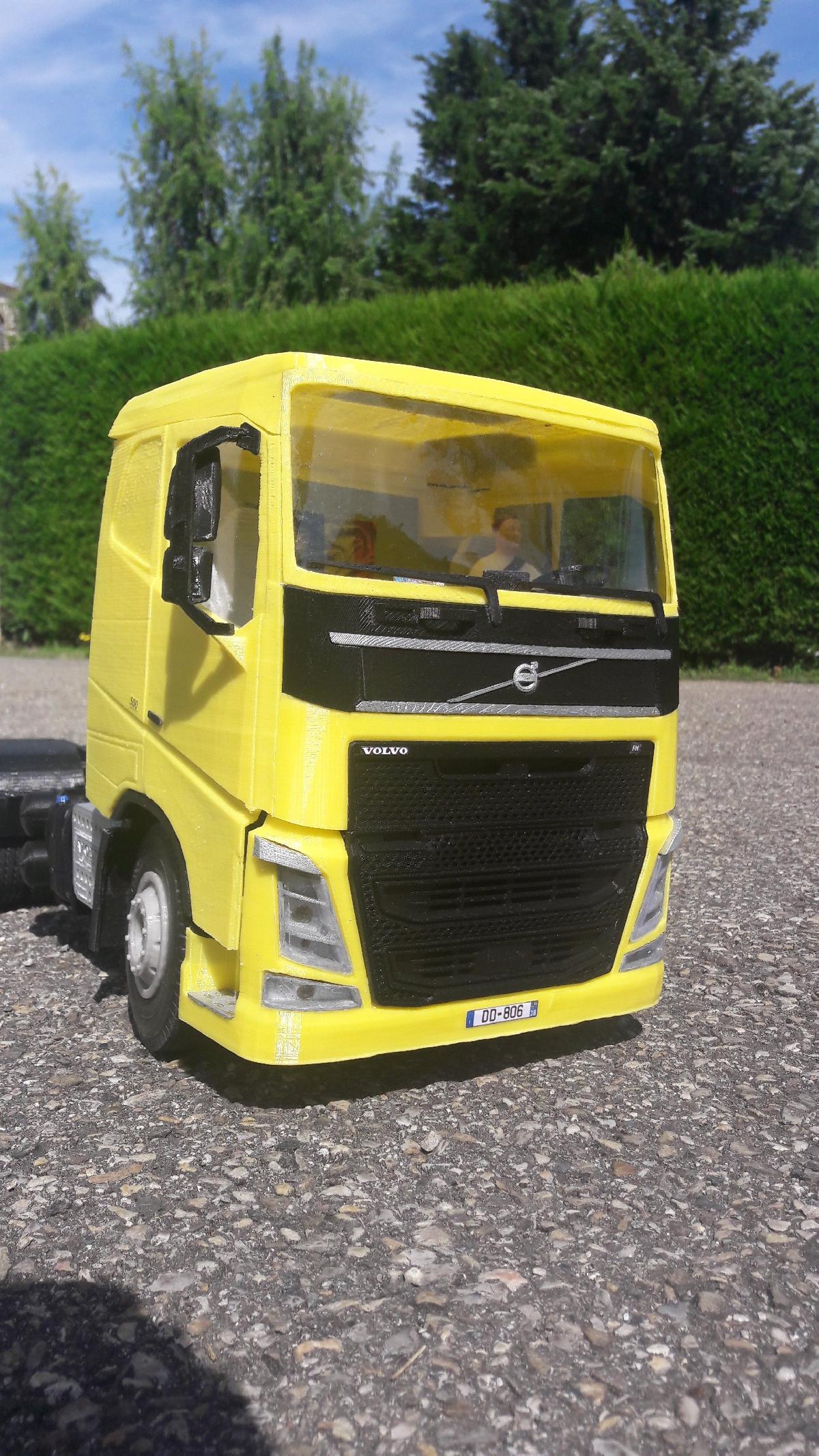 Carroceria de caminhao RC 1/14