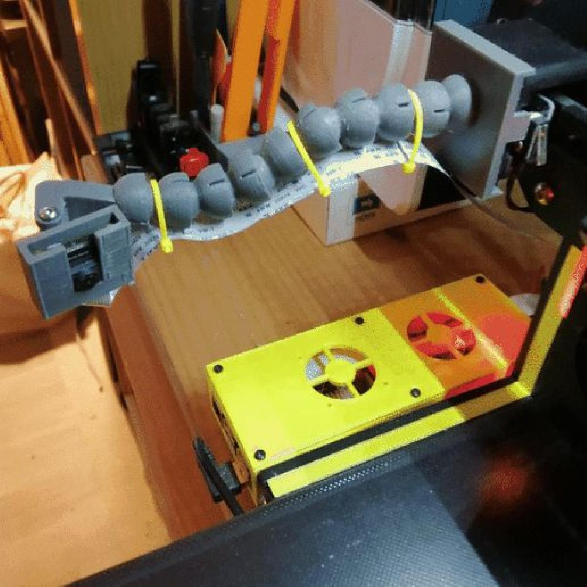 Suporte de camera flexivel para Ender 3 Pro