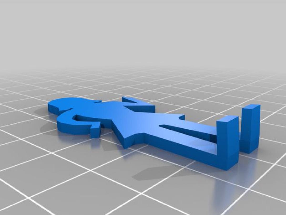 Mulher palito observadora