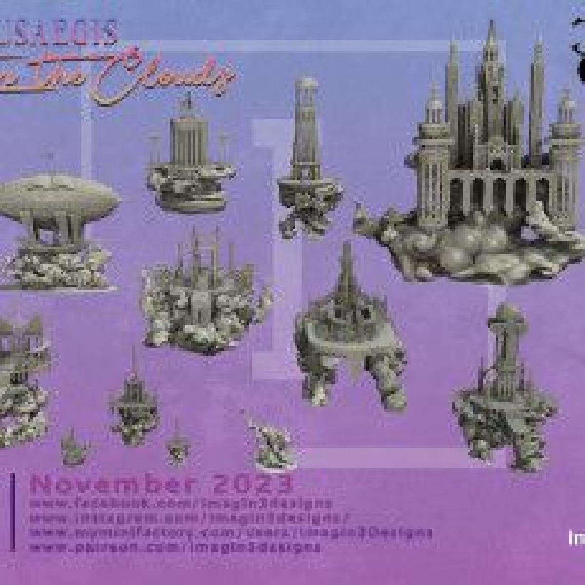 Cirrusaegis: Cidade nas Nuvens CONJUNTO COMPLETO