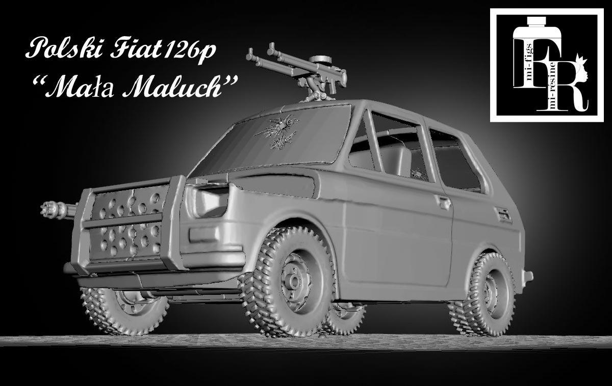 BITUME/GASLANDS POLSKI FIAT 126P "MAŁA MALUCH" POS APOCALIPTICO