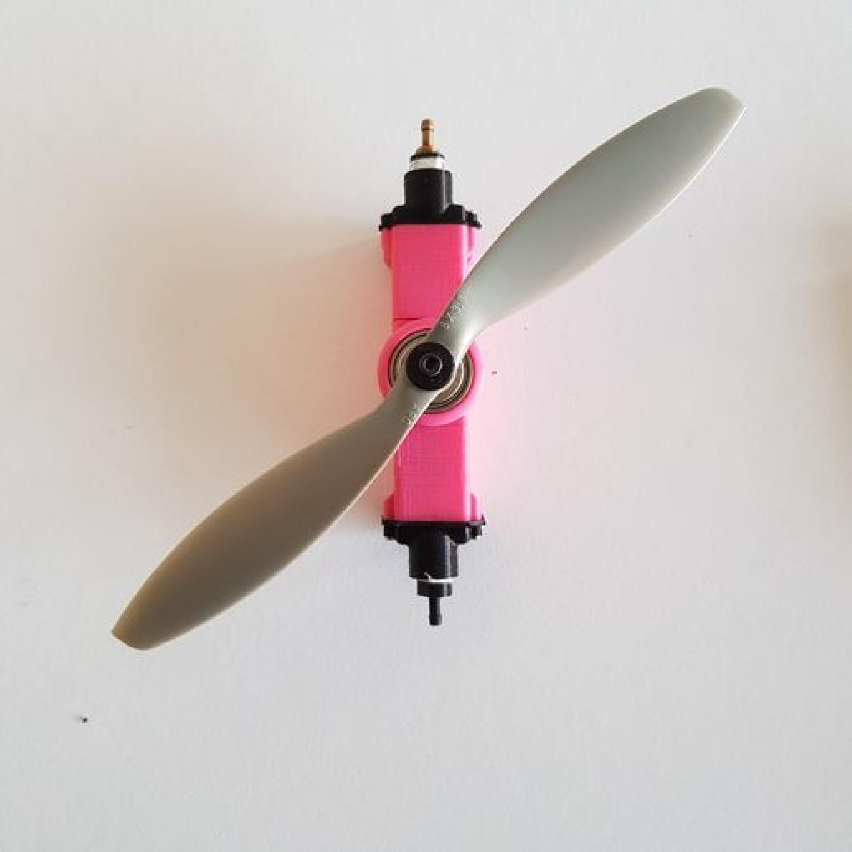 Motor de ar comprimido de dois cilindros