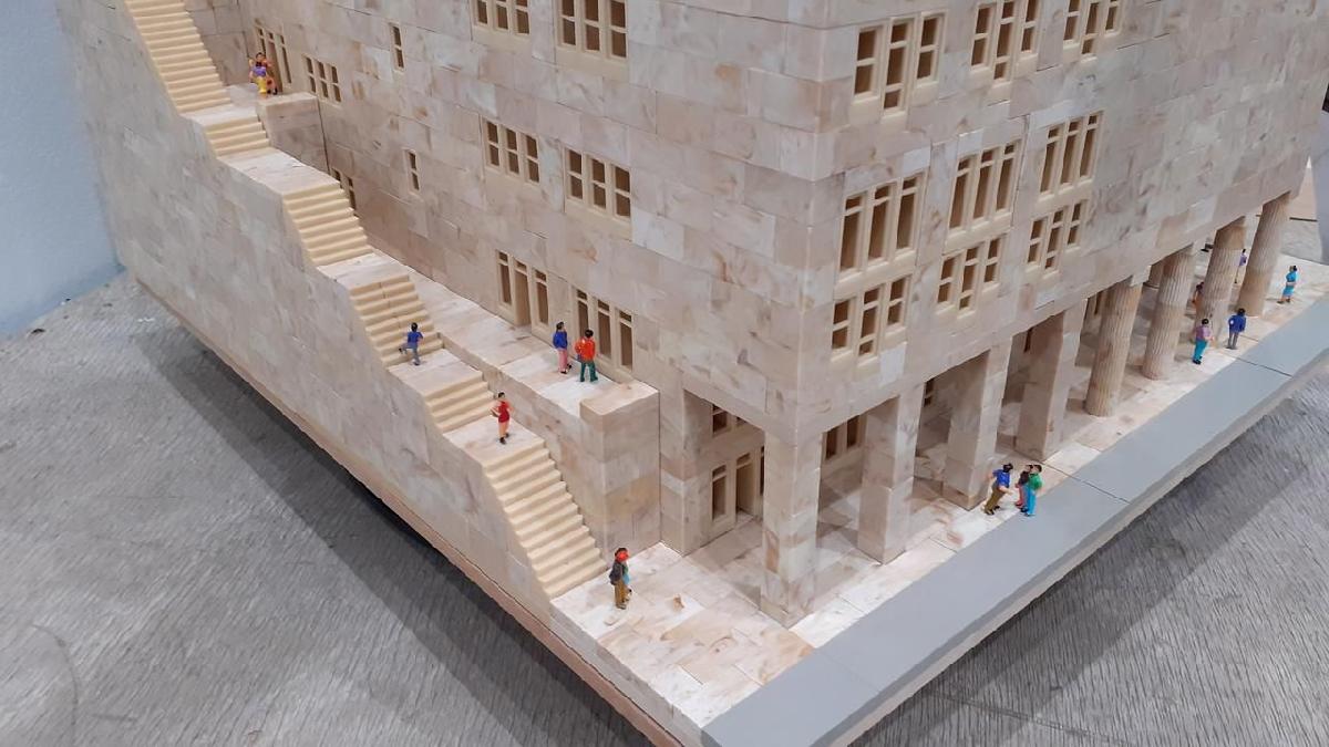 Escadas pequenas para Exin Castelos