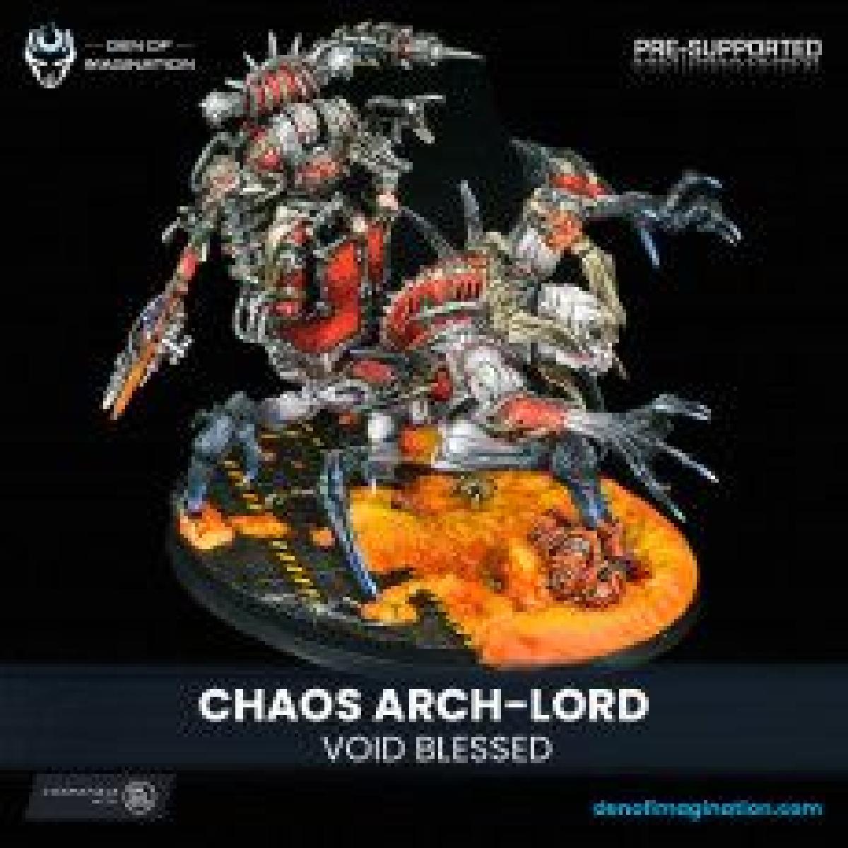 Caos Inquebrantavel Arconte Senhor Montado com base Conjunto Multipartes