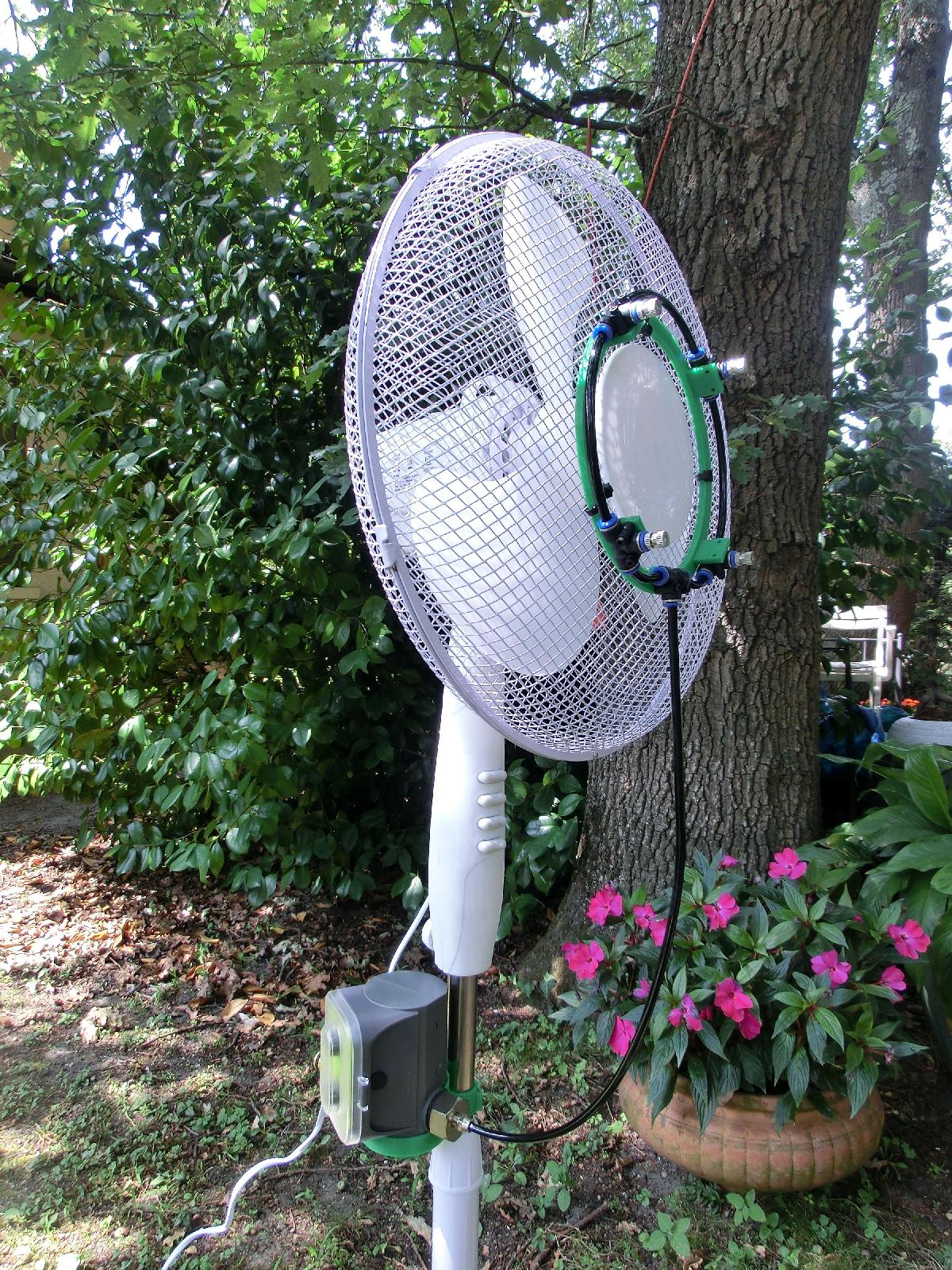 Brumizador para ventilador