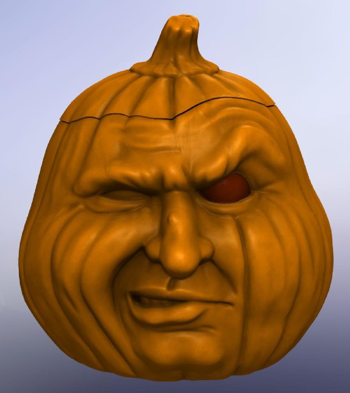 Grumpkin 2: caixa de doces, fechadura secreta, olho LED brilhante