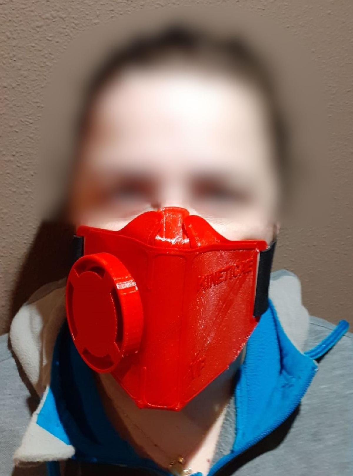 MASCARA COVID 19 (Facil de imprimir, sem suporte, filtro necessario)